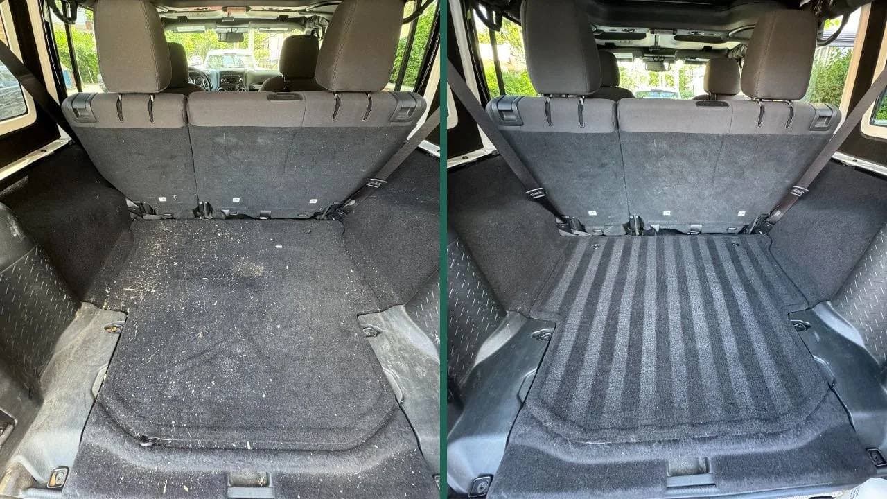 Before and after detail